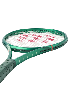2x Wilson Blade 100 V10 - unbesaitet + Schlägertasche 9er - petrol